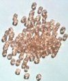100 4mm Faceted Rose Pink